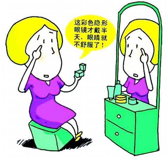 角膜炎是如何引起的，近视，隐形眼镜，眼耳鼻咽喉，眼科专家，.jpg